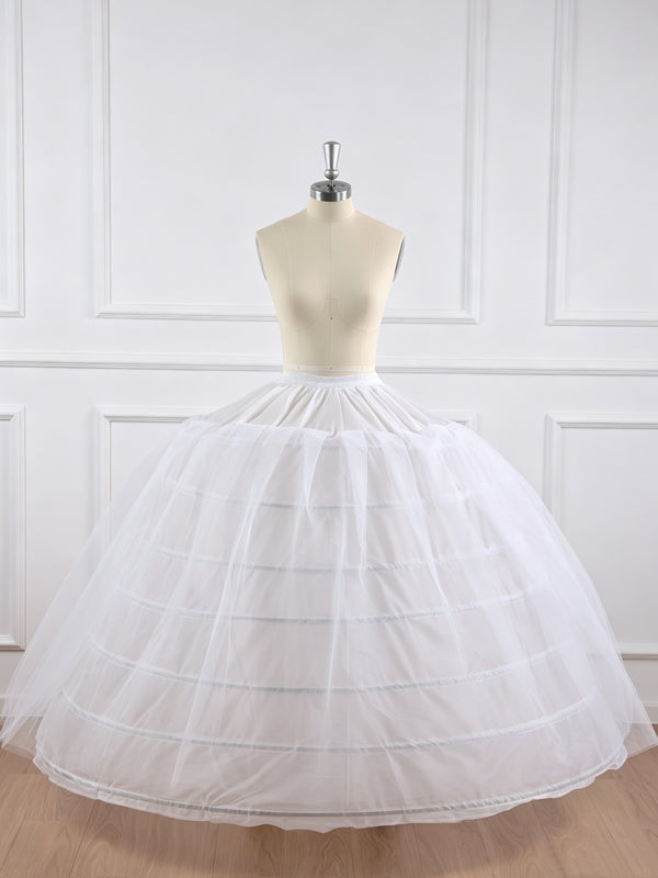 7-Tiers Ball Gown Floor Length Wedding Dress Petticoat Crinoline